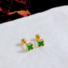 Load image into Gallery viewer, MINI STUDS TREBOL EARRINGS
