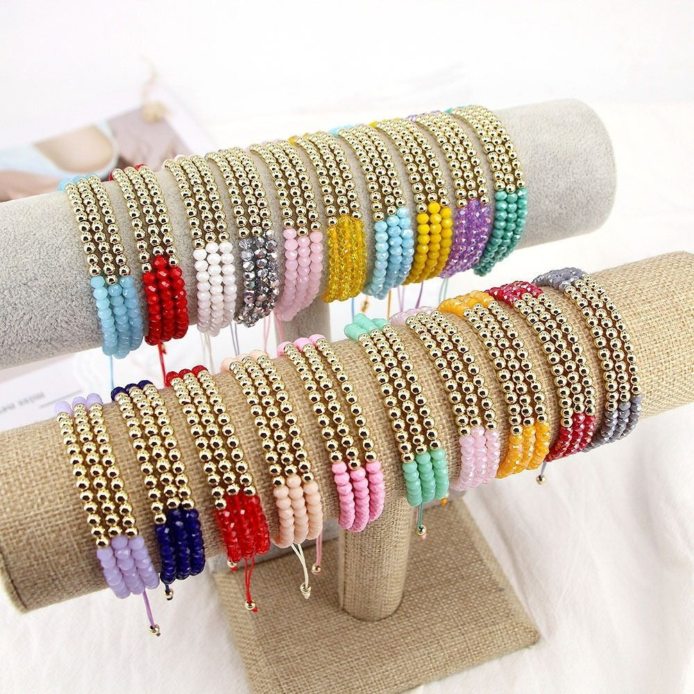 COLOR BEADS BRACELET